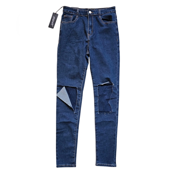 Momokrom Denim - NWT Momokrom Knee Rip Skinny Jeans